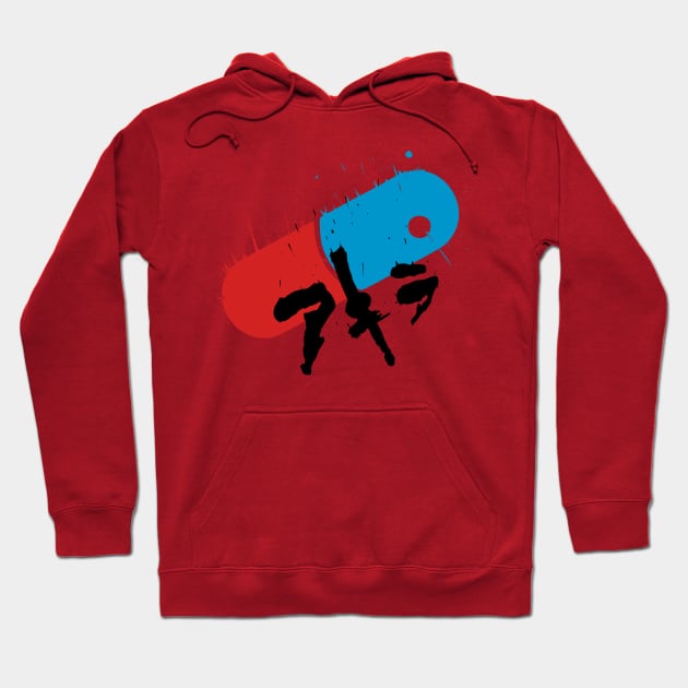 Akira Pill Hoodie by dankdesigns